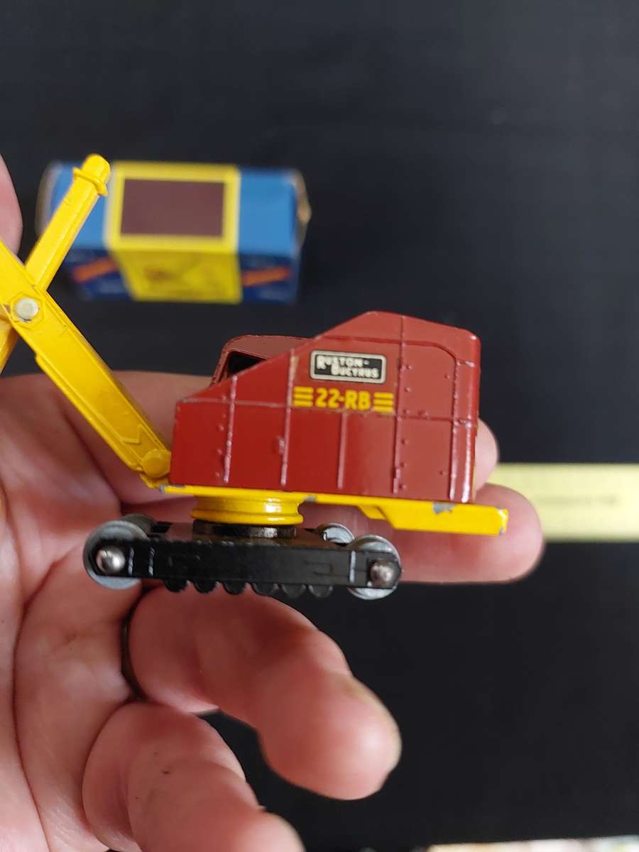 Very Rare Vintage Moko Lesney Match Box Series NO M-4 -Ruston Bucyrus - Description View