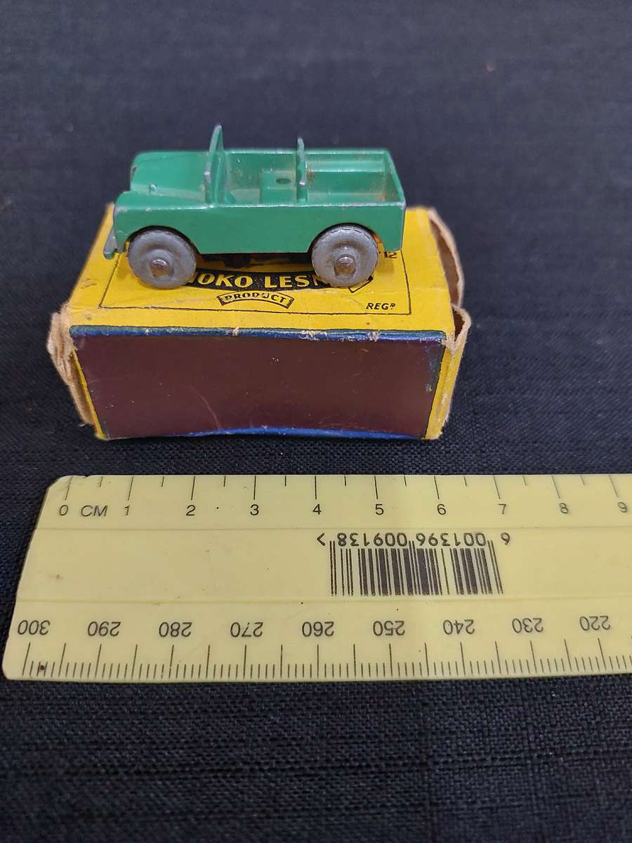 Very Rare Vintage Moko Lesney Match Box Series NO 12 -Land Rover  - View Description