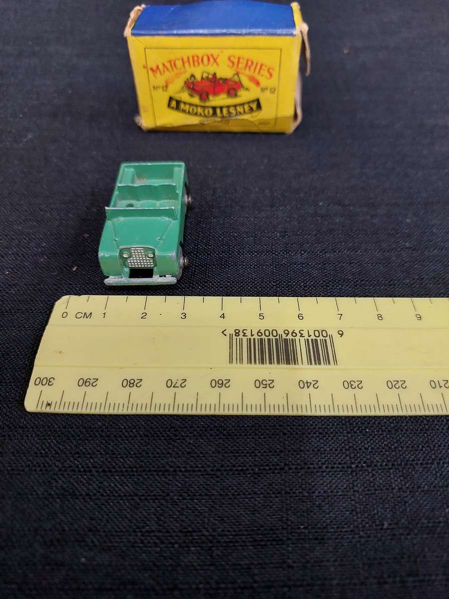Very Rare Vintage Moko Lesney Match Box Series NO 12 -Land Rover  - View Description