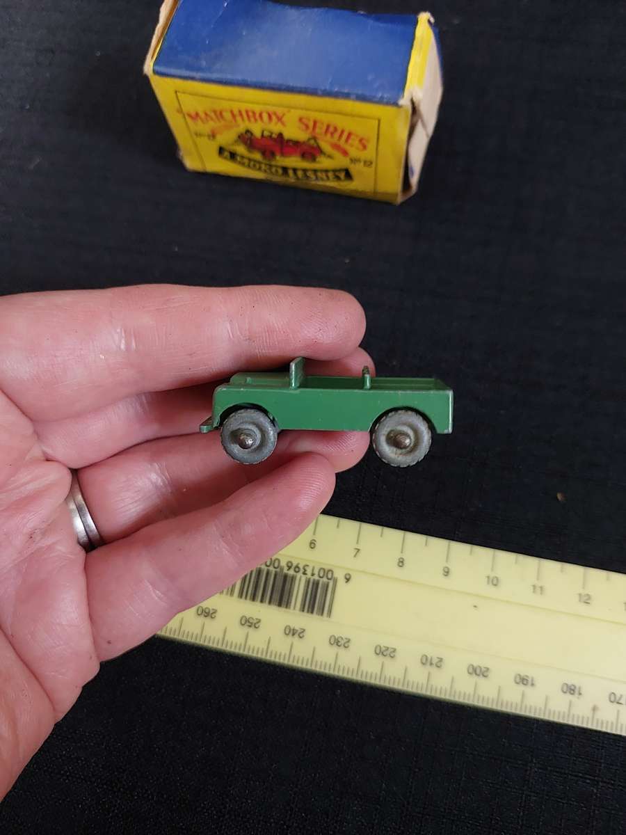 Very Rare Vintage Moko Lesney Match Box Series NO 12 -Land Rover  - View Description