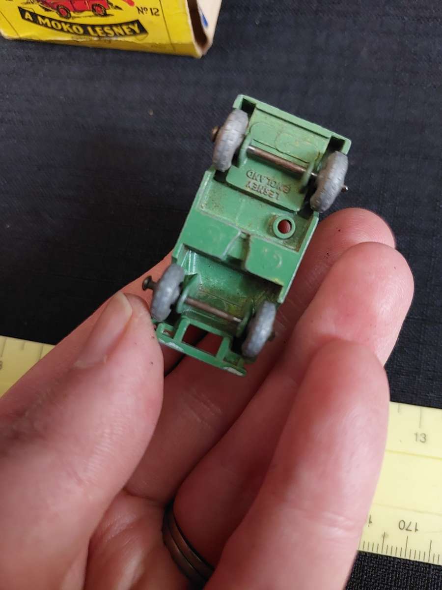 Very Rare Vintage Moko Lesney Match Box Series NO 12 -Land Rover  - View Description