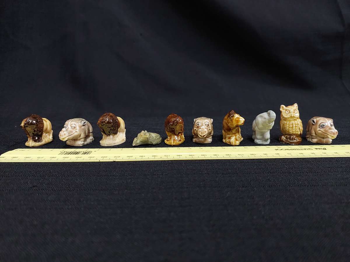 Stunning Collection of 10 Wade Whimsies in Great Condition