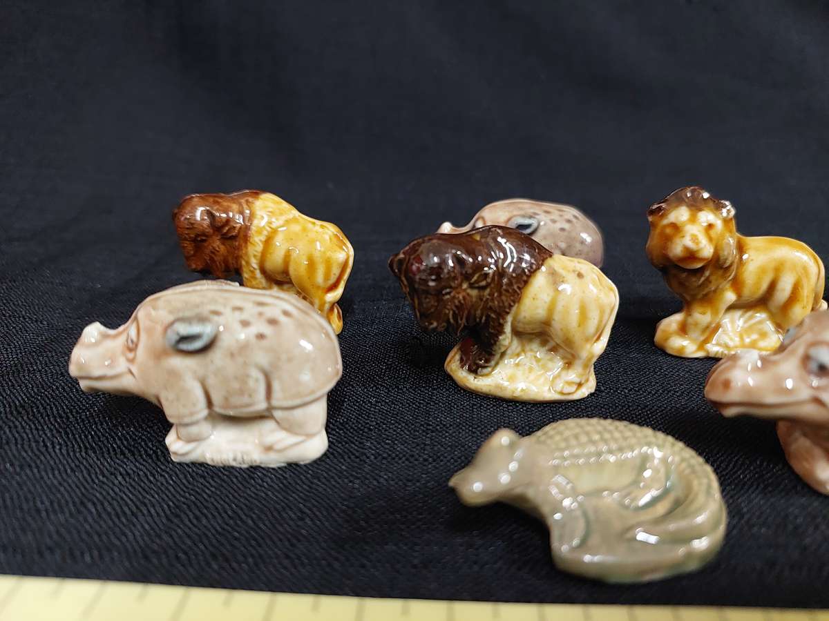 Stunning Collection of 10 Wade Whimsies in Great Condition