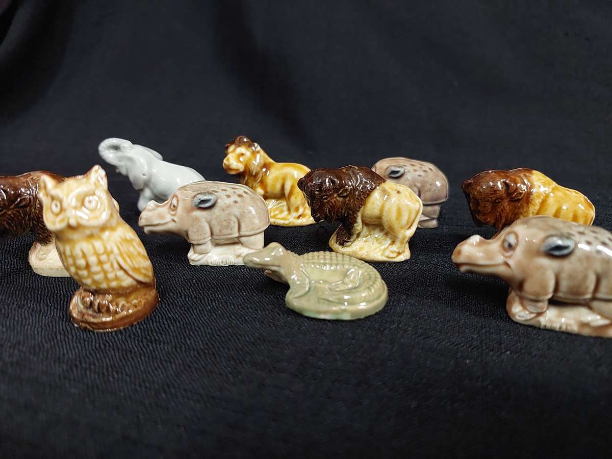Stunning Collection of 10 Wade Whimsies in Great Condition