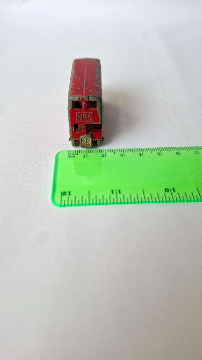 Vintage Lesney Diecast Model of the London Routemaster Double-Decker Bus - Well Played Condition