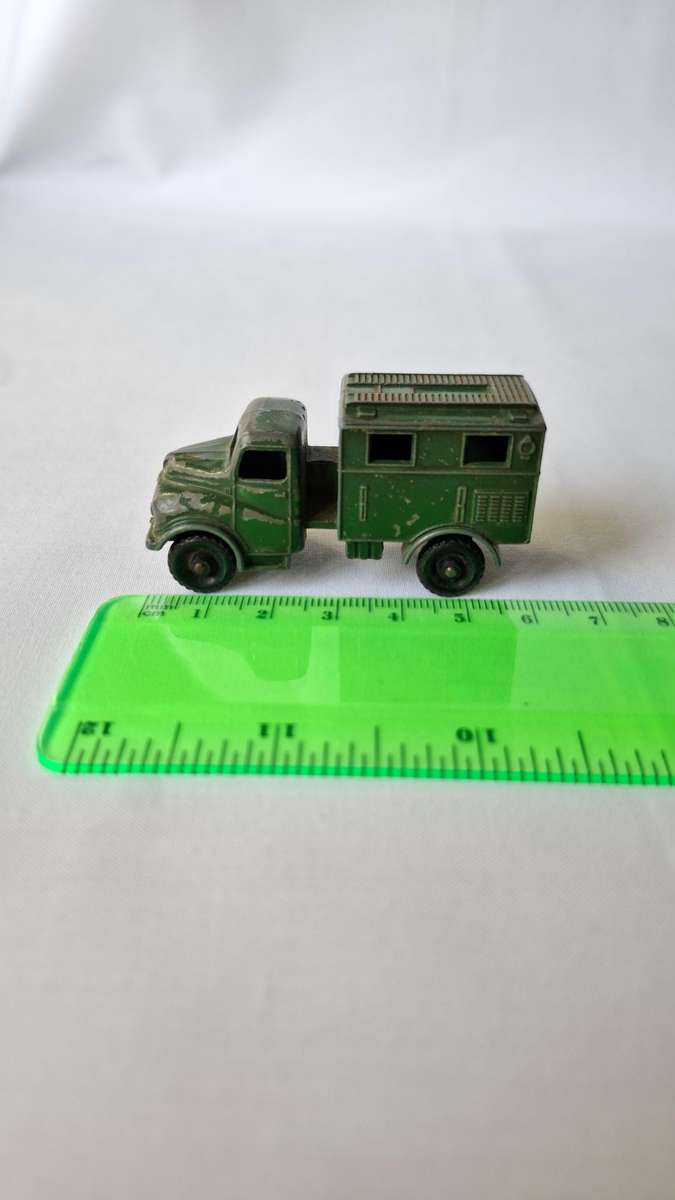 Vintage Lesney Diecast No. 68 Austin MK2 Radio Truck - Good Condition