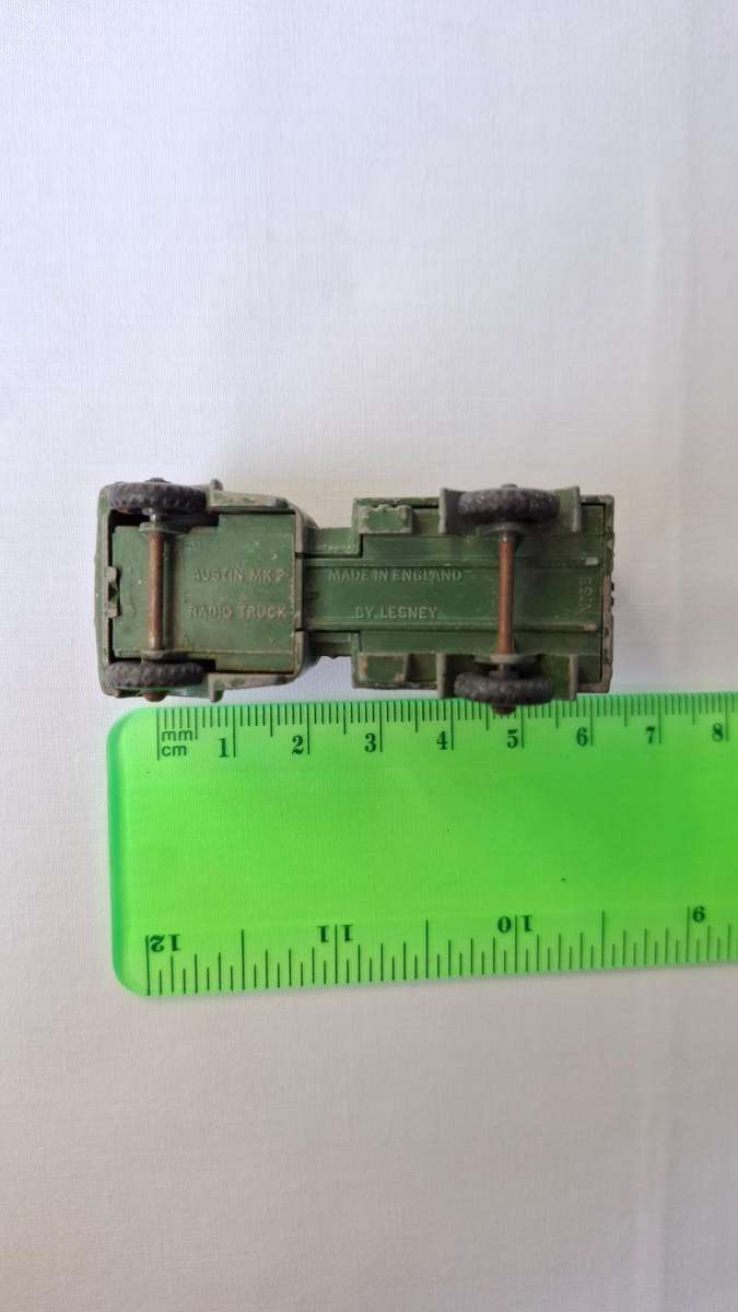 Vintage Lesney Diecast No. 68 Austin MK2 Radio Truck - Good Condition