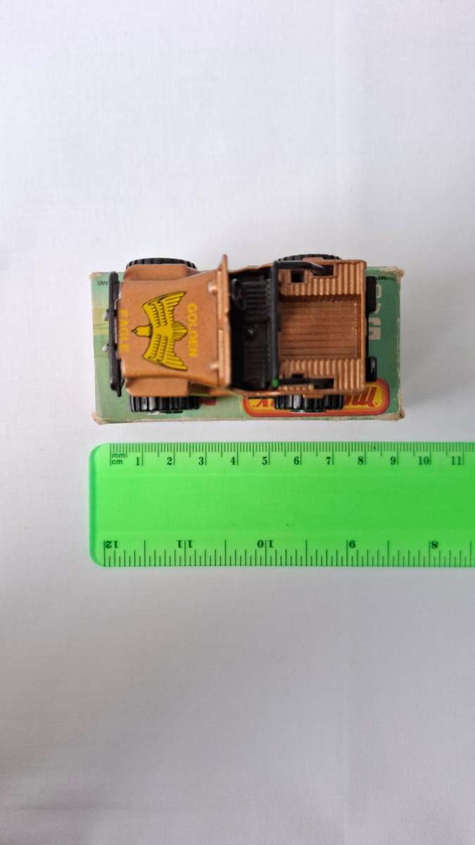 Vintage Matchbox Diecast No.98 "4x4 Jeep of Road Golden Eagle" Made By Lesney - Excellent Condition