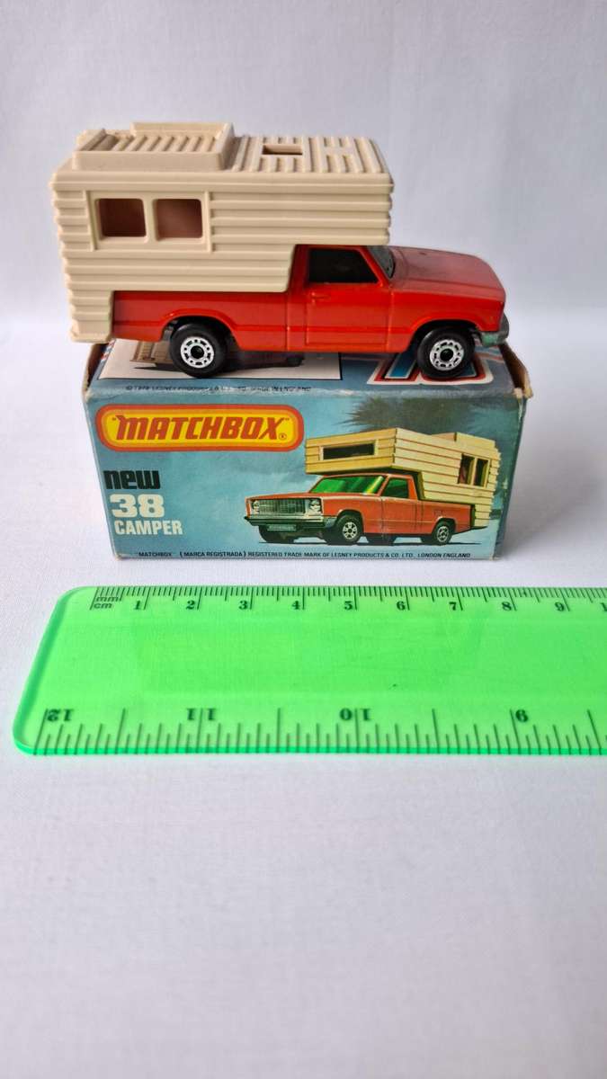 Vintage Matchbox Diecast No.38 "Ford Camper" Made By Lesney - Excellent Condition