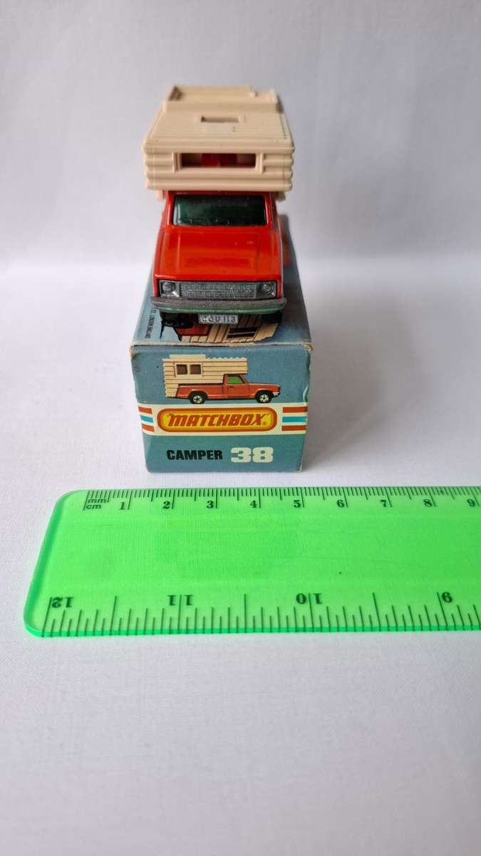 Vintage Matchbox Diecast No.38 "Ford Camper" Made By Lesney - Excellent Condition