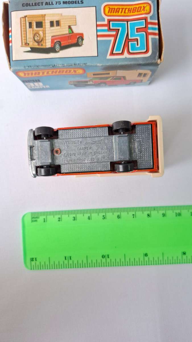 Vintage Matchbox Diecast No.38 "Ford Camper" Made By Lesney - Excellent Condition