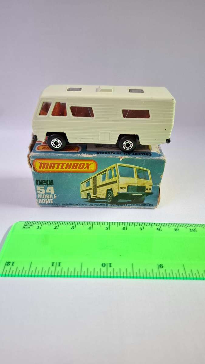 Vintage Matchbox Diecast No.54 "Superfast Mobile Home" Made By Lesney - Excellent Condition