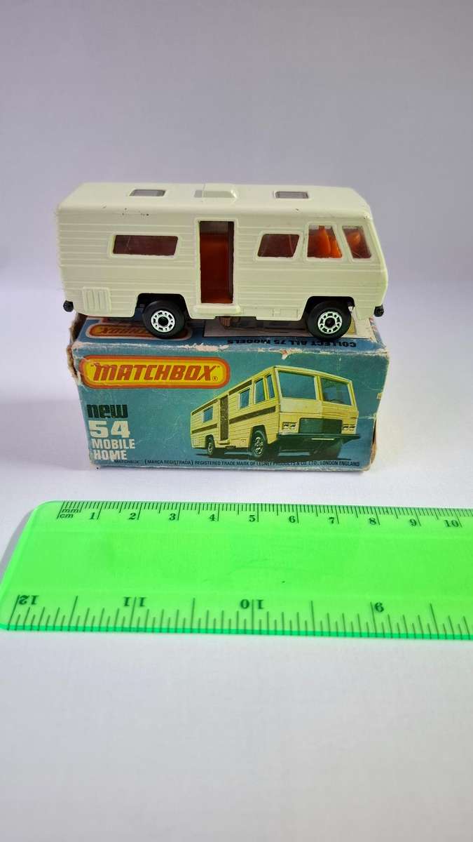 Vintage Matchbox Diecast No.54 "Superfast Mobile Home" Made By Lesney - Excellent Condition