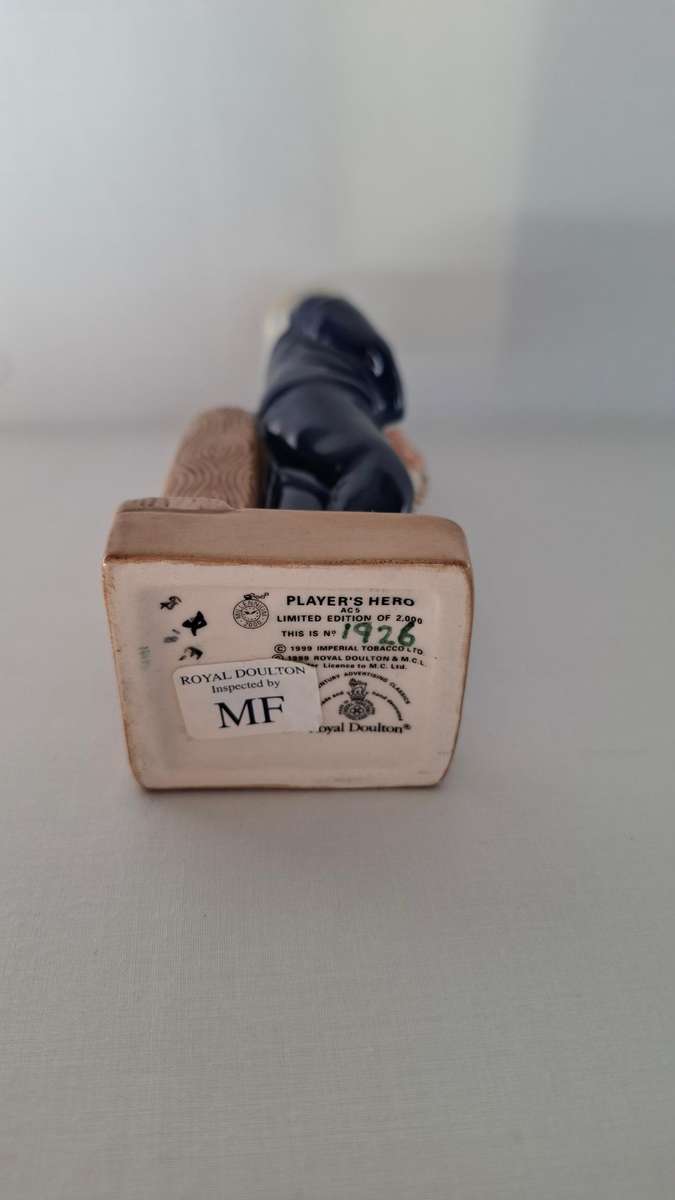 Royal Doulton  Figurine "Player's Hero Sailor" - Excellent Condition