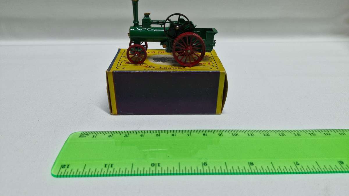 Vintage Lesney Diecast Y-1 1925 Allchin 7 NHP Traction Engine-Good Condition.