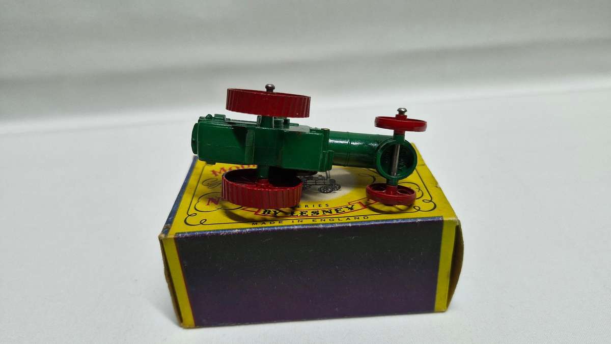 Vintage Lesney Diecast Y-1 1925 Allchin 7 NHP Traction Engine-Good Condition.