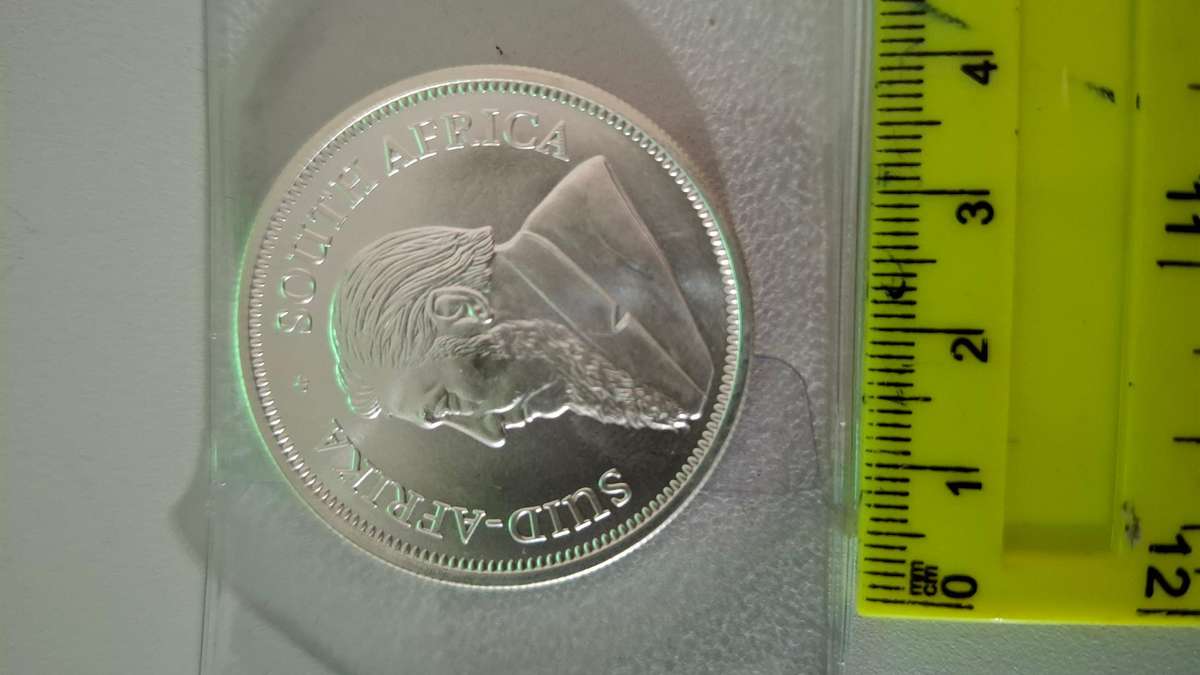 South Africa 2025 1 oz Fine Silver Kruger Rand