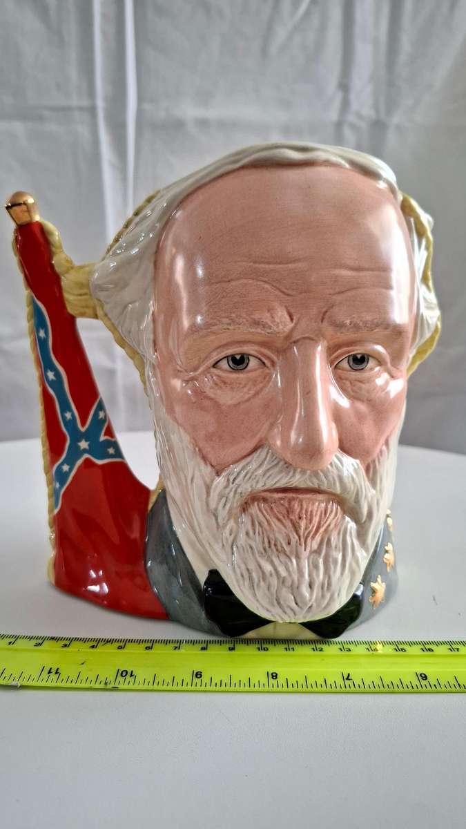 Royal Doulton The Antagonists Collection The Civil War Ulysses S Grant & Robert E Lee Two Sided Jug