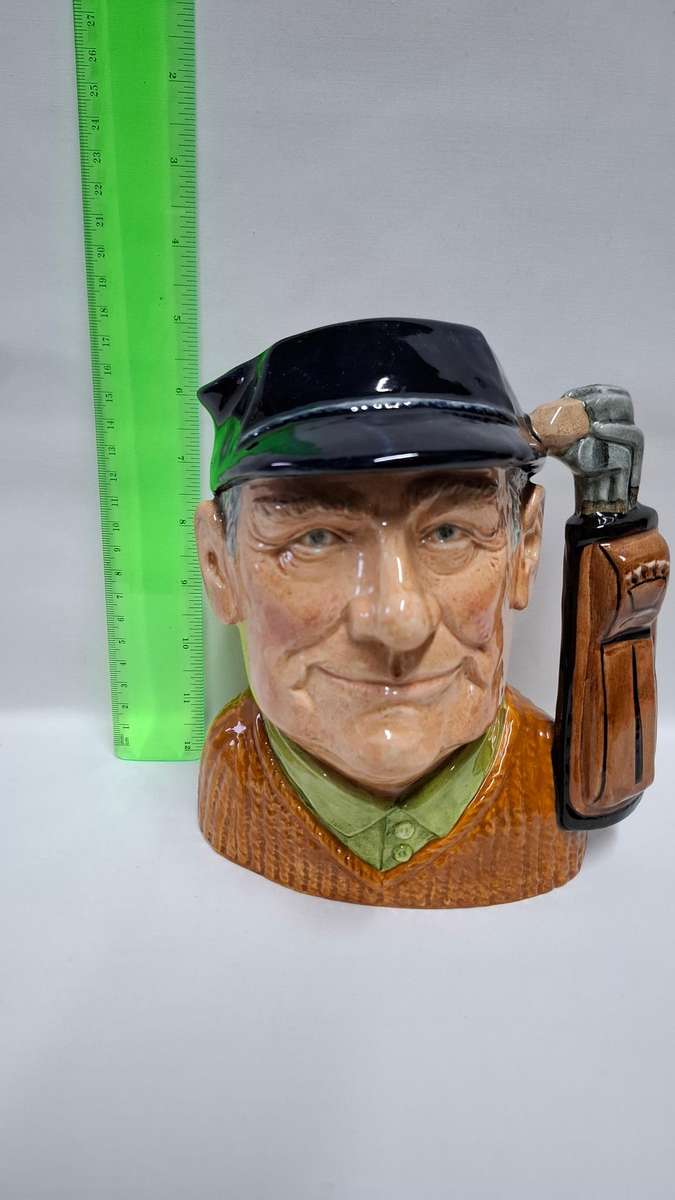 Royal Doulton Large Toby Jug "Golfer" D. 6623 - Excellent Condition