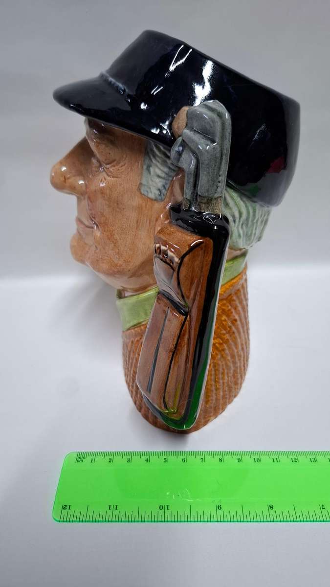 Royal Doulton Large Toby Jug "Golfer" D. 6623 - Excellent Condition