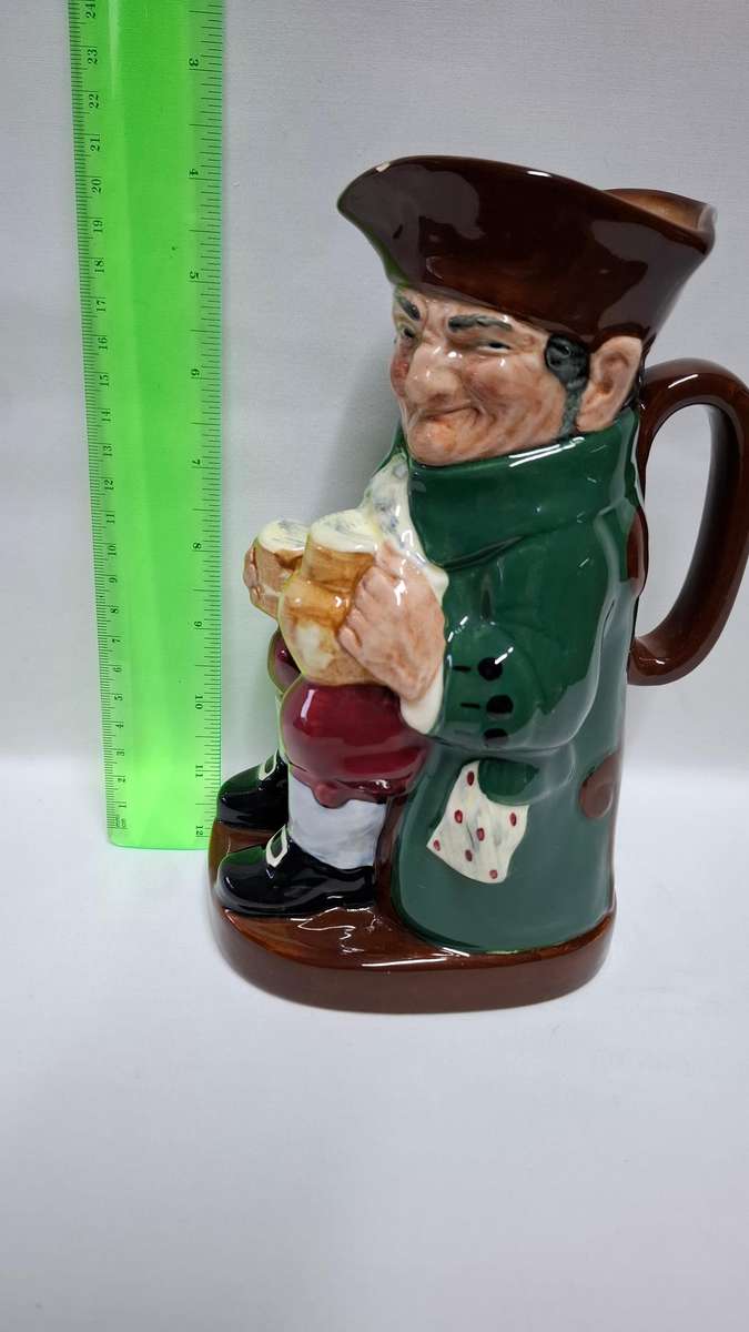 Royal Doulton Large Toby Jug " Old Charlie " D. 6069 - Excellent Condition