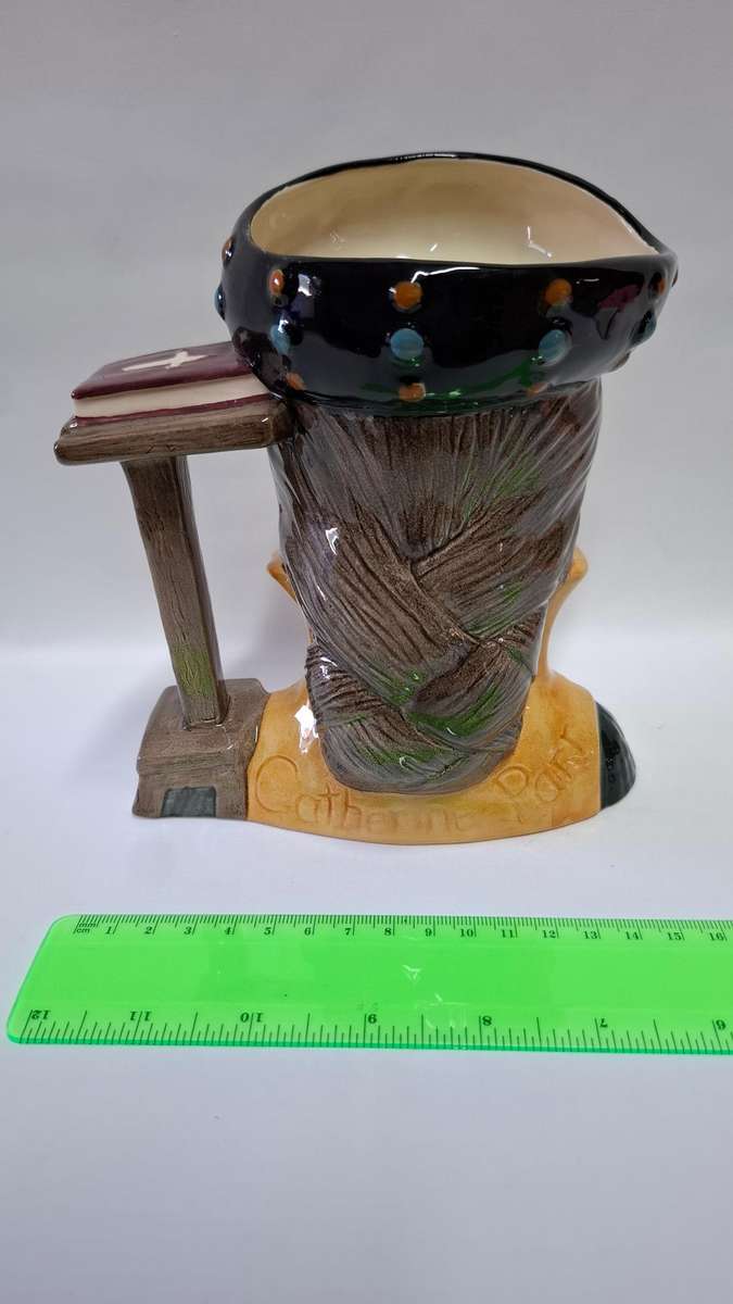 Royal Doulton Large Toby Jug - "Catherine Parr" D. 6664 - Excellent Condition