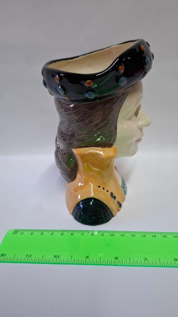 Royal Doulton Large Toby Jug - "Catherine Parr" D. 6664 - Excellent Condition