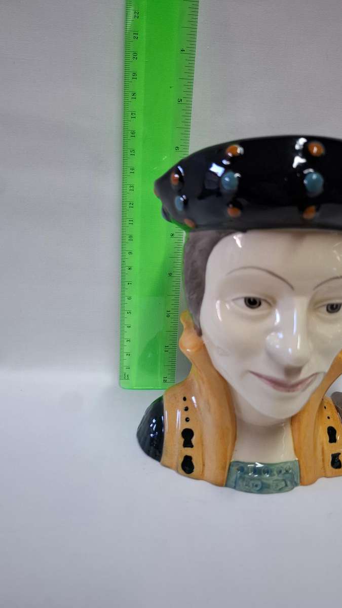 Royal Doulton Large Toby Jug - "Catherine Parr" D. 6664 - Excellent Condition