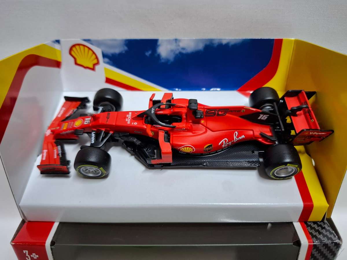 Ferrari SF90 Diecast 1/43 scale Shell's Innovation Partnership With Ferrari- Good Condition