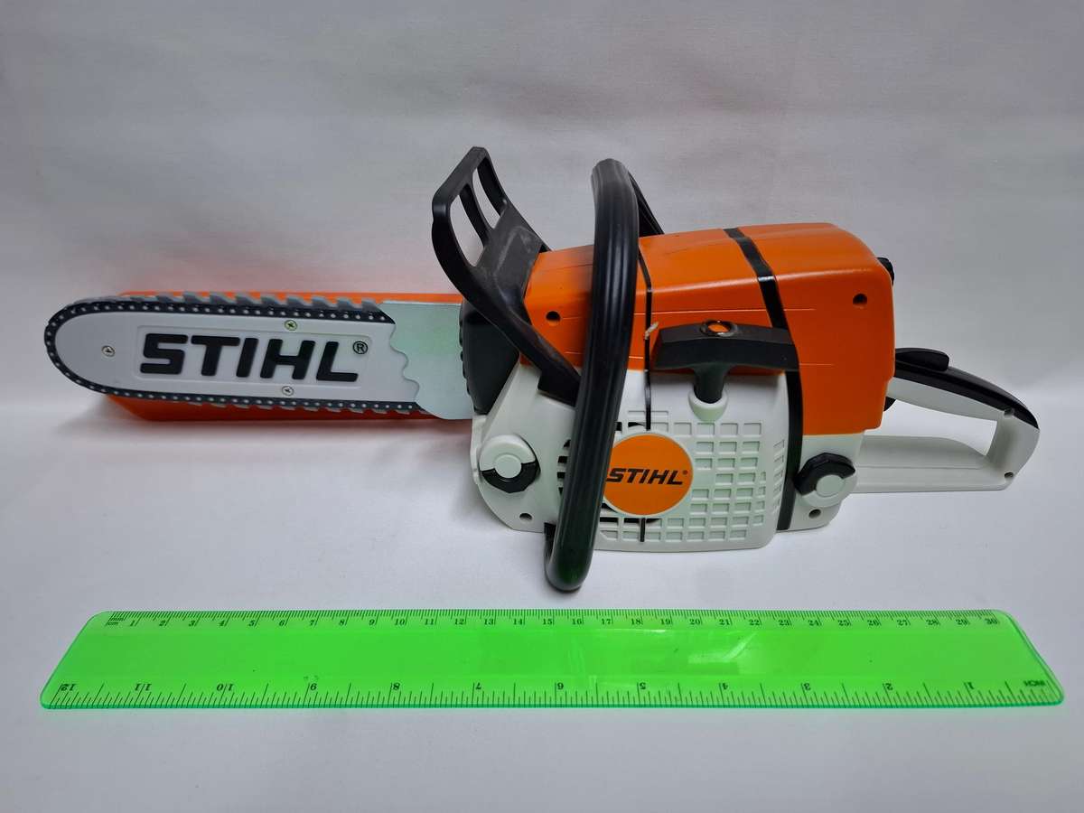 Stihl Children's Toy Chainsaw with Guard - Excellent Condition