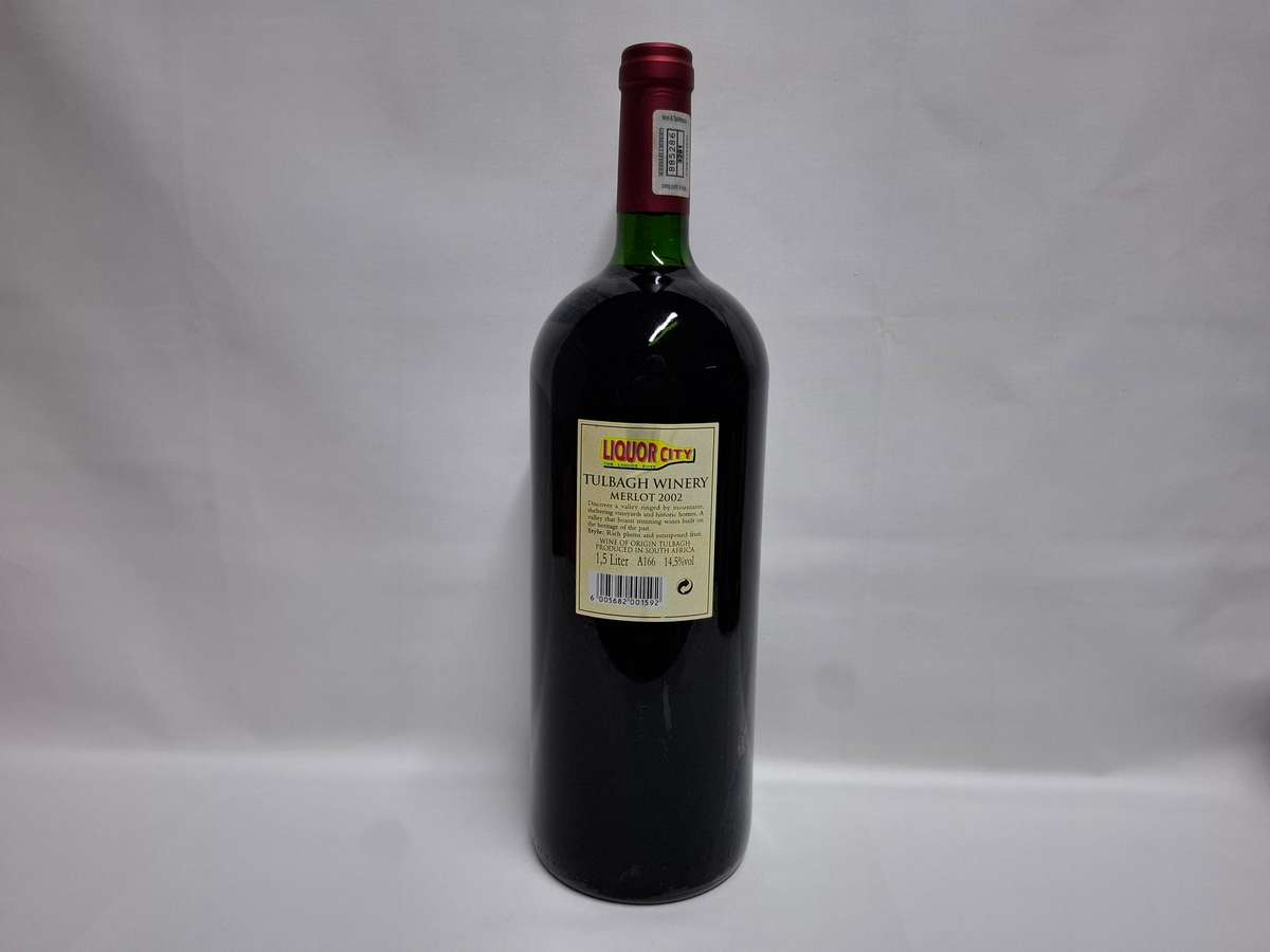 2002 Vintage Tulbagh Winery Merlot 1.5L