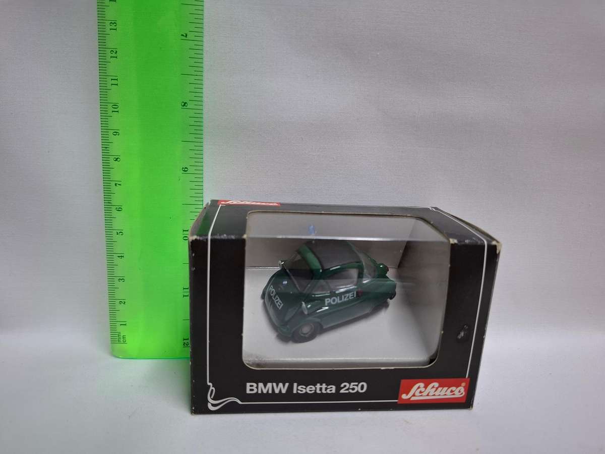 Schuco Diecast Model of a BMW Isetta 250 Police Livery - Excellent Condition