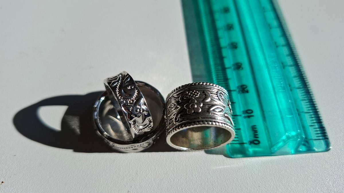 Three Costume Jewellery Designer Rings Bid for the Lot!!!