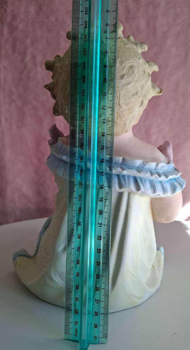 Very Rare German Antique Bisque Porcelain "Piano Baby" made by Conta & Boehme in Excellent Condition