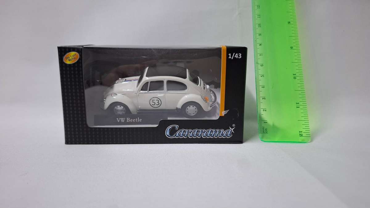 Cararama Diecast Volkswagen Beetle (Herbie) - Excellent Condition