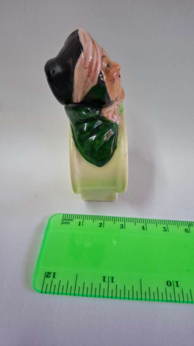 Very Rare Royal Doulton Napkin Ring "Sairey Gamp" M62 - Excellent Condition