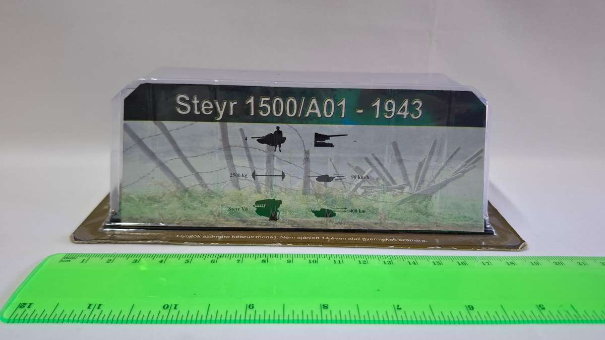 Vintage Diecast  1943 Steyr 1500/A01 + 2cm Flak 38- Excellent Condition