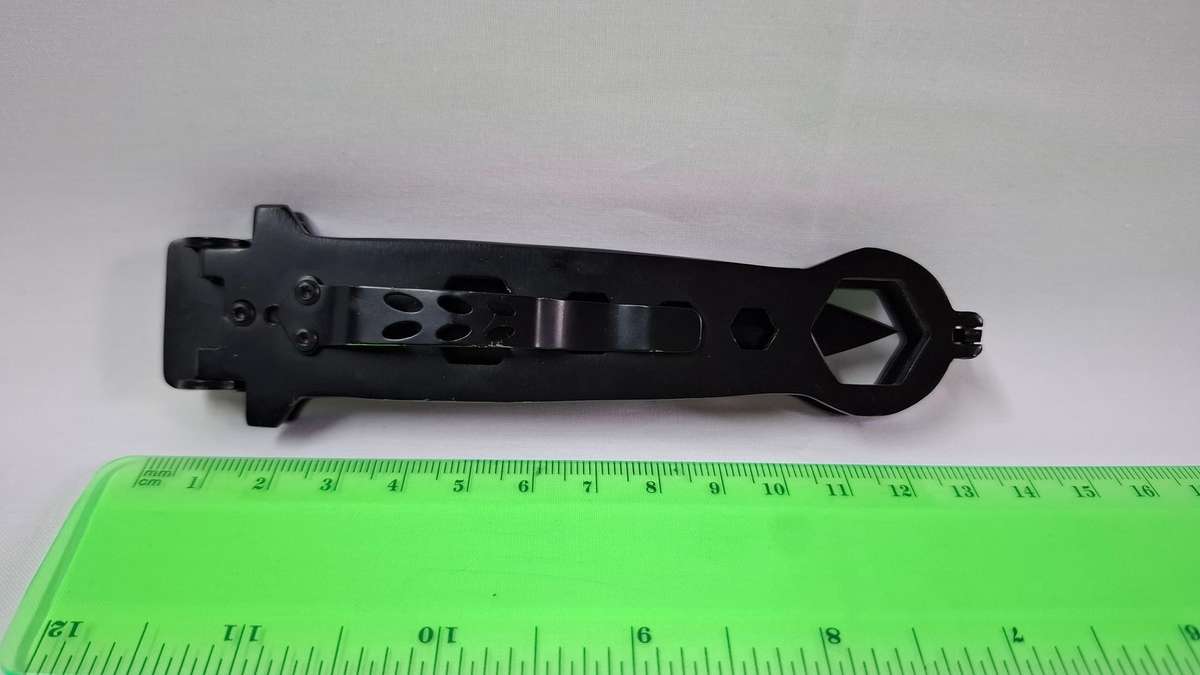 Matt Black Butterfly Knife Stainless Steel - Excellent Condition