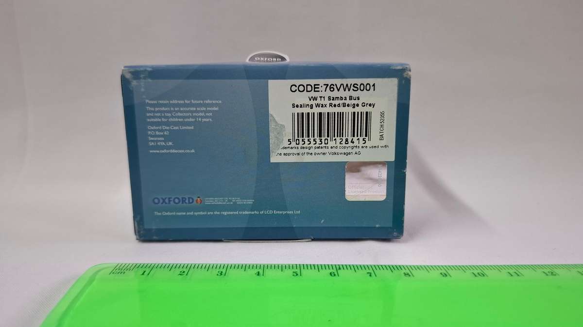 Oxford Diecast VW T1 Samba Bus - Excellent Condition