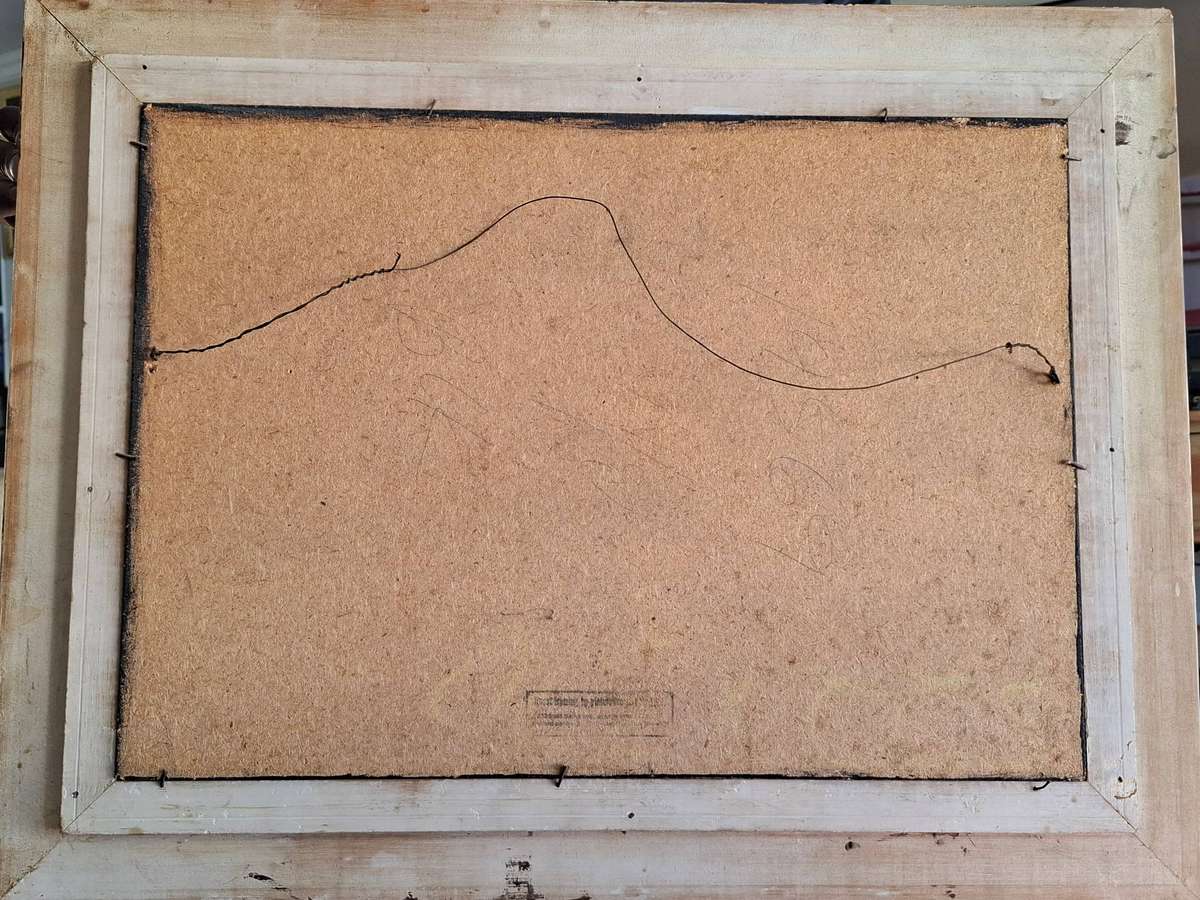 Stunning Oil on Board "Flowers in Brass Pot" by Artist Henli in Good Condition- See Information