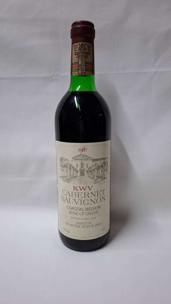 1987 Vintage KWV Cabernet Sauvignon 750ml