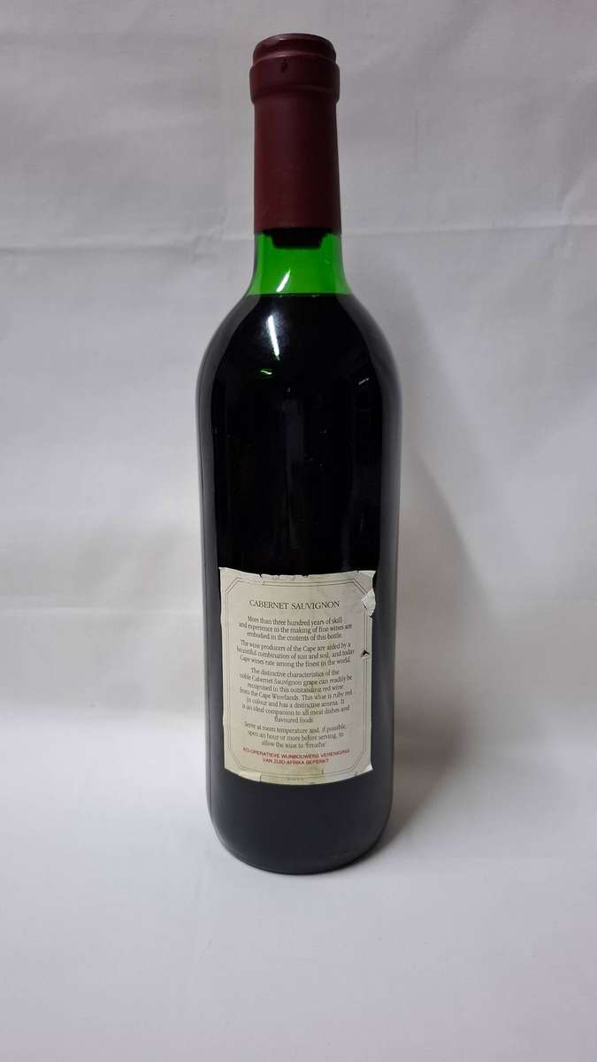 1987 Vintage KWV Cabernet Sauvignon 750ml