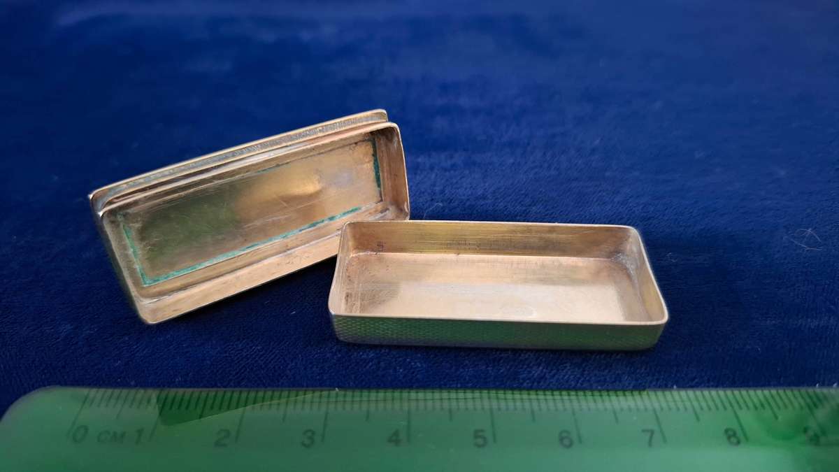 Vintage Birmingham Silver Hallmarked Vesta Case (17.1 Grams) in Great Condition and Clearly Marked