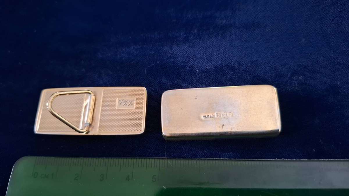 Vintage Birmingham Silver Hallmarked Vesta Case (17.1 Grams) in Great Condition and Clearly Marked