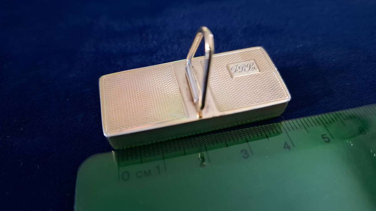 Vintage Birmingham Silver Hallmarked Vesta Case (17.1 Grams) in Great Condition and Clearly Marked