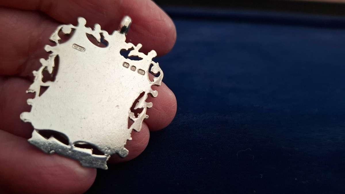 Vintage Birmingham Hallmarked Silver Medal (13.7 Grams ) in great Condition and Clearly marked
