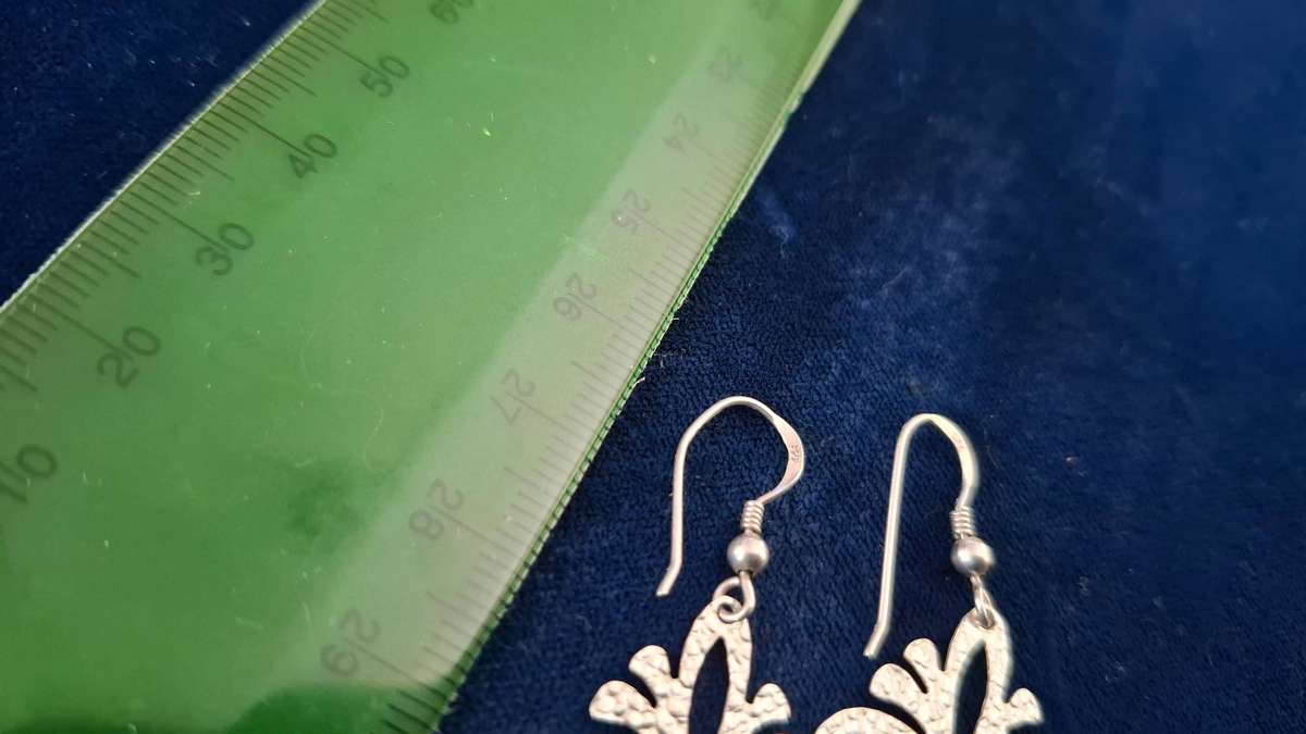 Stunning Set of Statement 925 Silver Earings (3.8 grams) in Great Condition and Clearly Marked