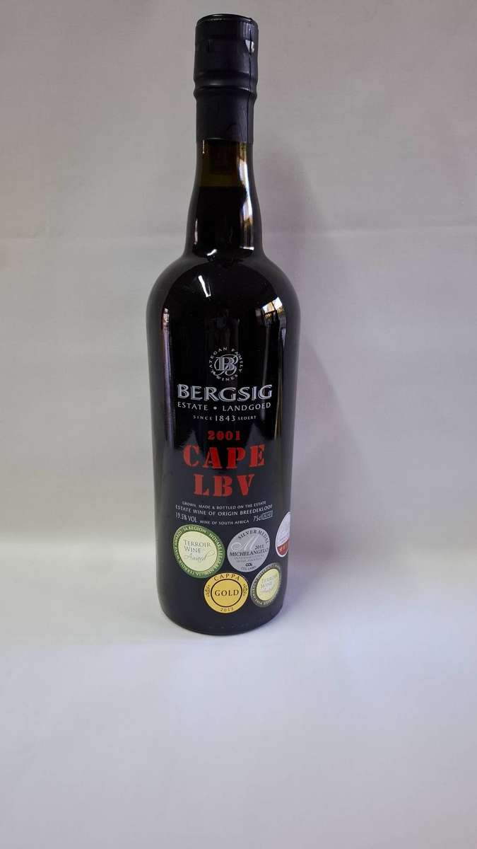 2001 Vintage Bergsig Cape LBV 750ml