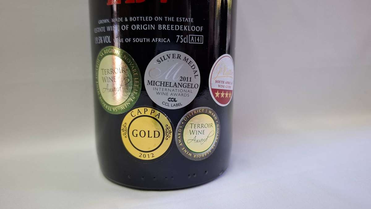 2001 Vintage Bergsig Cape LBV 750ml