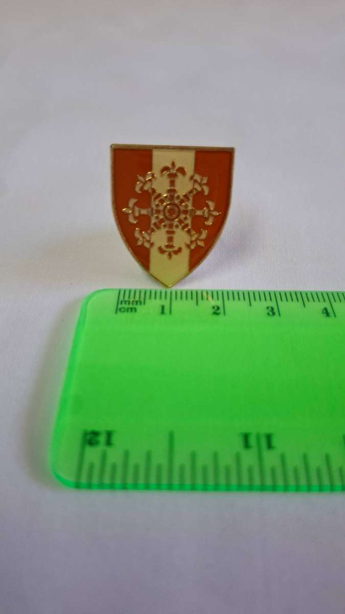 Small SADF Personnel Services School Flash (Both pins intact) - Excellent Condition